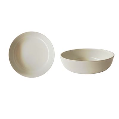 METRO PROFESSIONAL Farfurie adâncă Nag 18,5 cm gresie albă 6 buc
