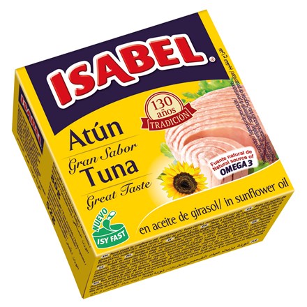 ISABEL Ton în ulei de floarea soarelui 80 g