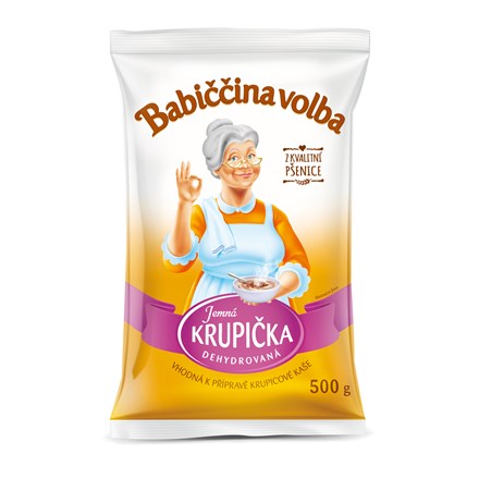 Griș deshidratat Grandmas Choice 4 x 500 g