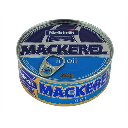 Macrou NEKTON în ulei vegetal 240 g