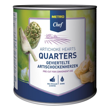 Sferturi de anghinare METRO Chef 2500 g
