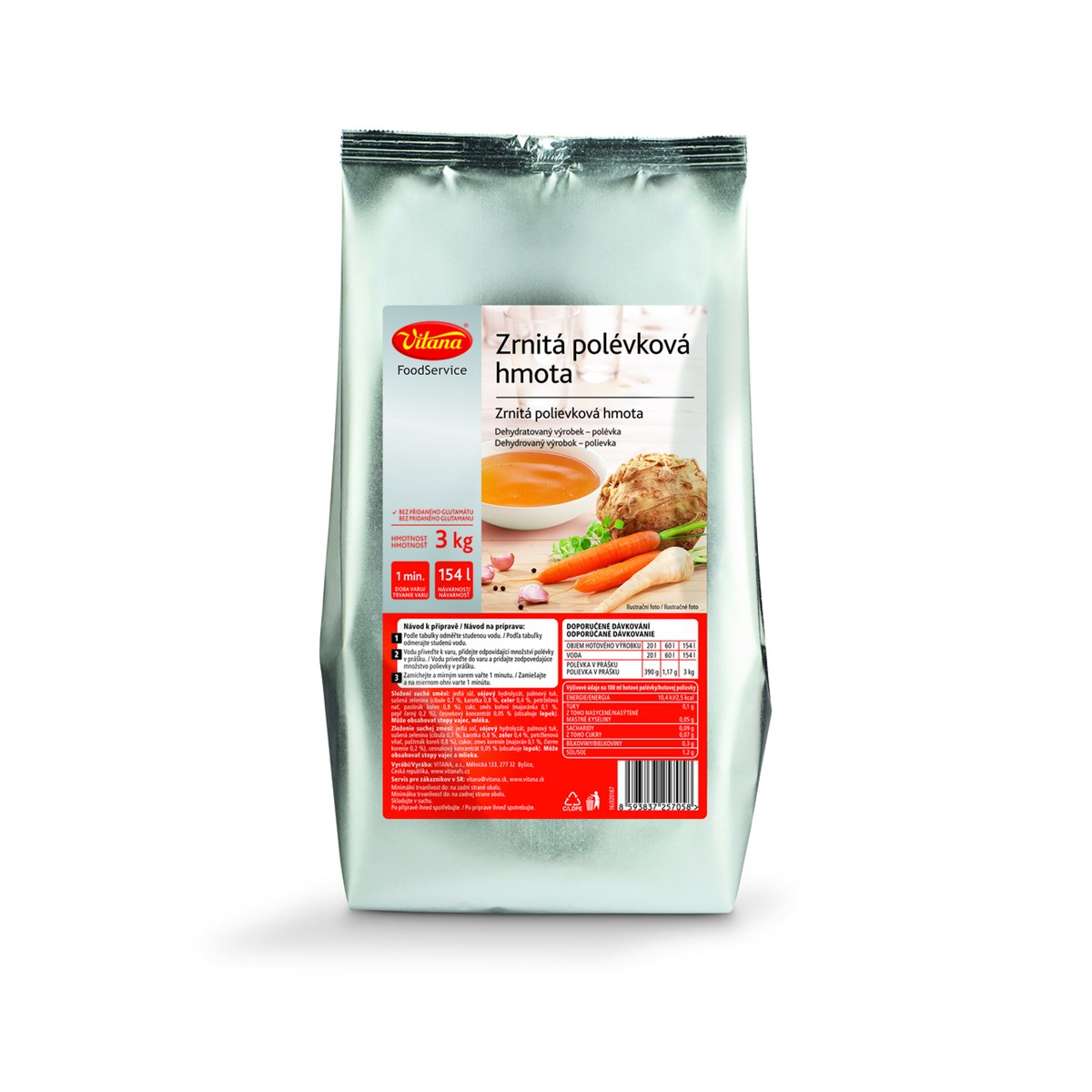 VITANA Mix pentru supă granulată 3 kg