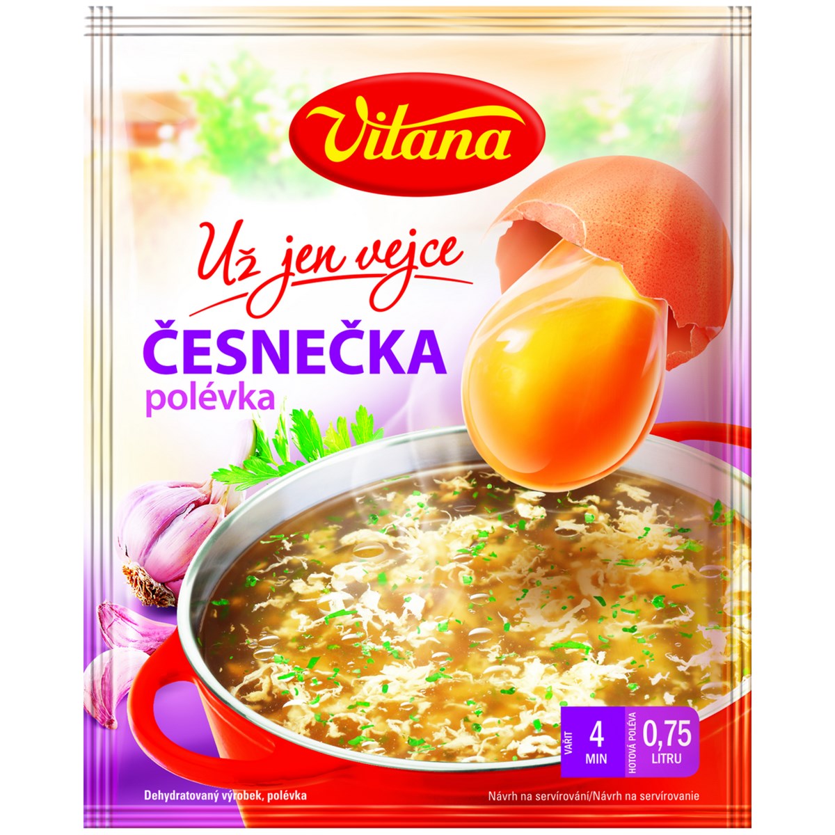VITANA Supă de usturoi Just Eggs 22 g