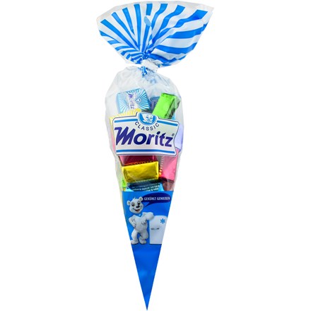 Cornet cu ciocolată glazurată MORITZ 170 g