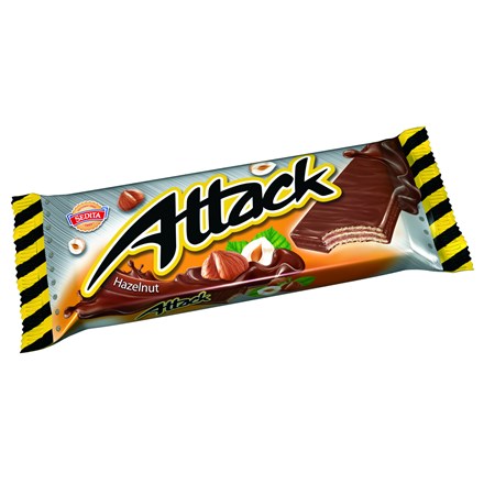 Napolitane Figaro Attack cu alune 48 x 30 g