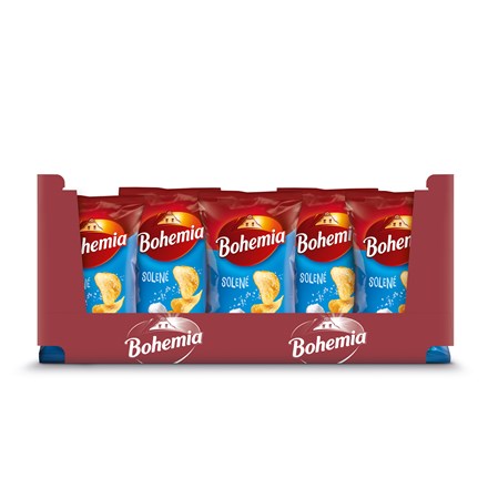 Chipsuri Bohemia sărate 18 x 60 g