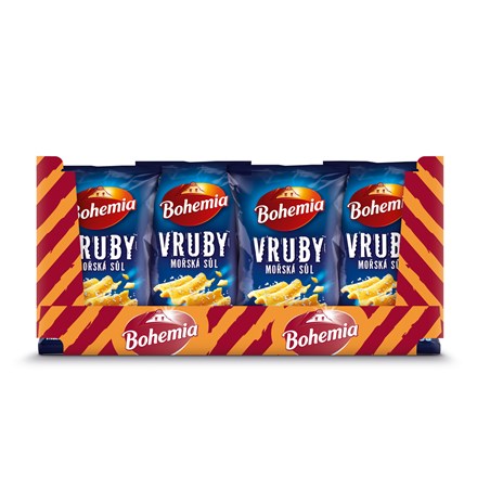 Bohemia Vruby sărat 18 x 120 g