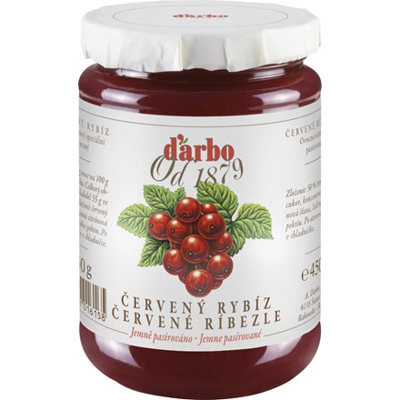 Dulceață de coacăze roșii dArbo 450 g