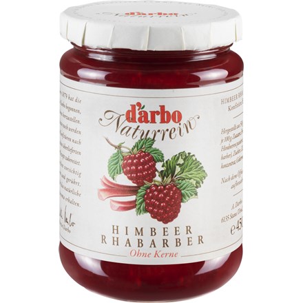 Darbo Dulceata de rubarba de zmeura 450 g
