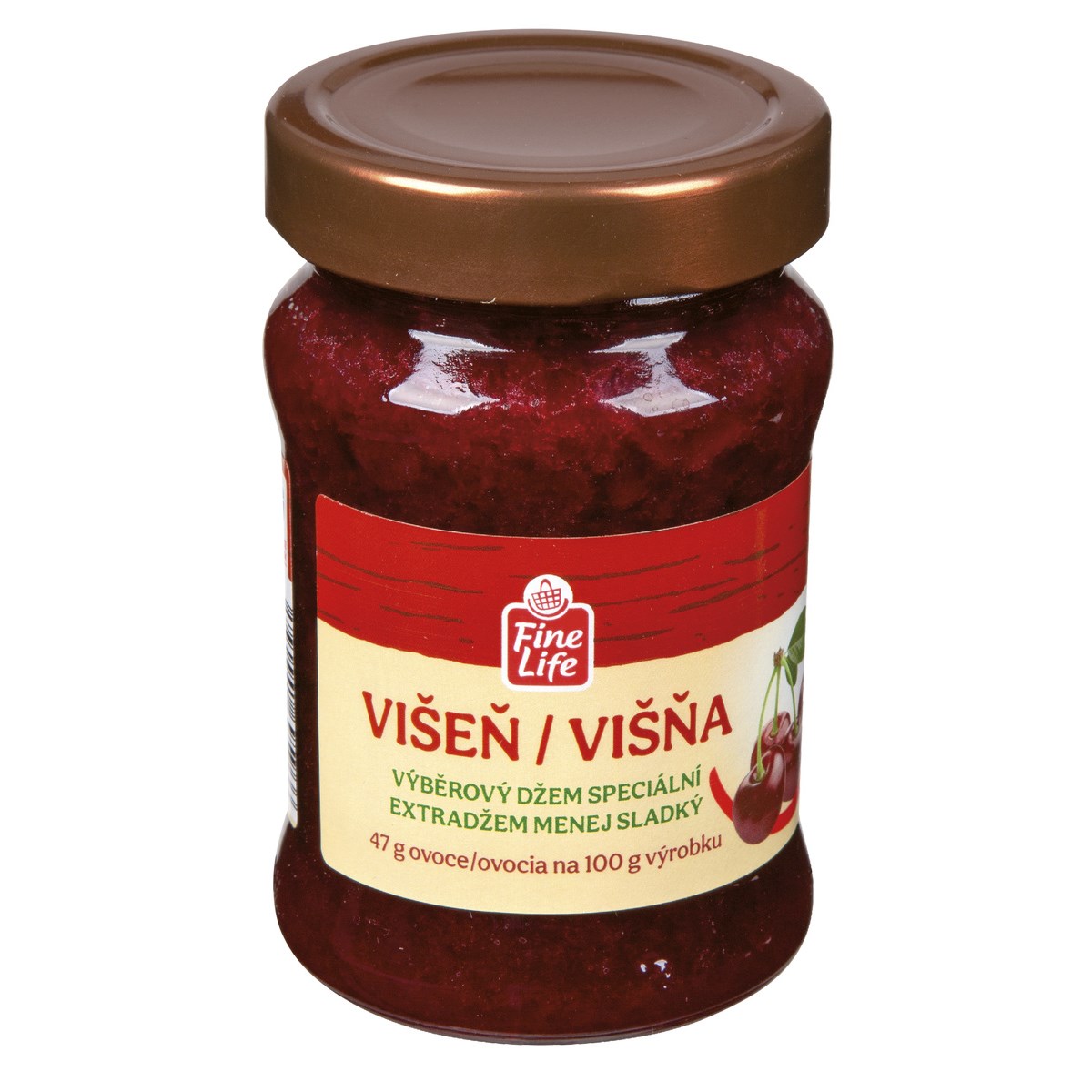 Fine Life Dulceață de cireșe Selected 340 g