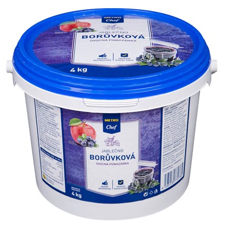 METRO Chef Cremă de fructe cu mere și afine 4 kg