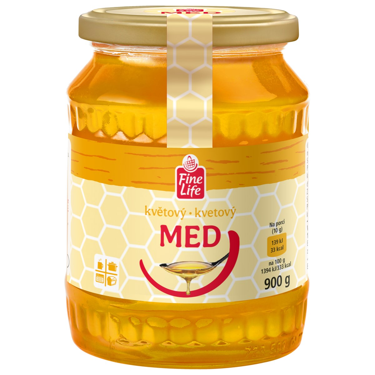 Fine Life Miere de flori 900 g