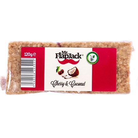 Mr. FlapJack Nucă de cocos și cireșe 120 g
