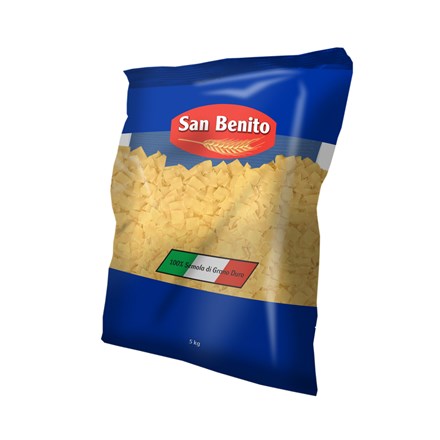 Fulgi de paste San Benito Semolina mari 5 kg