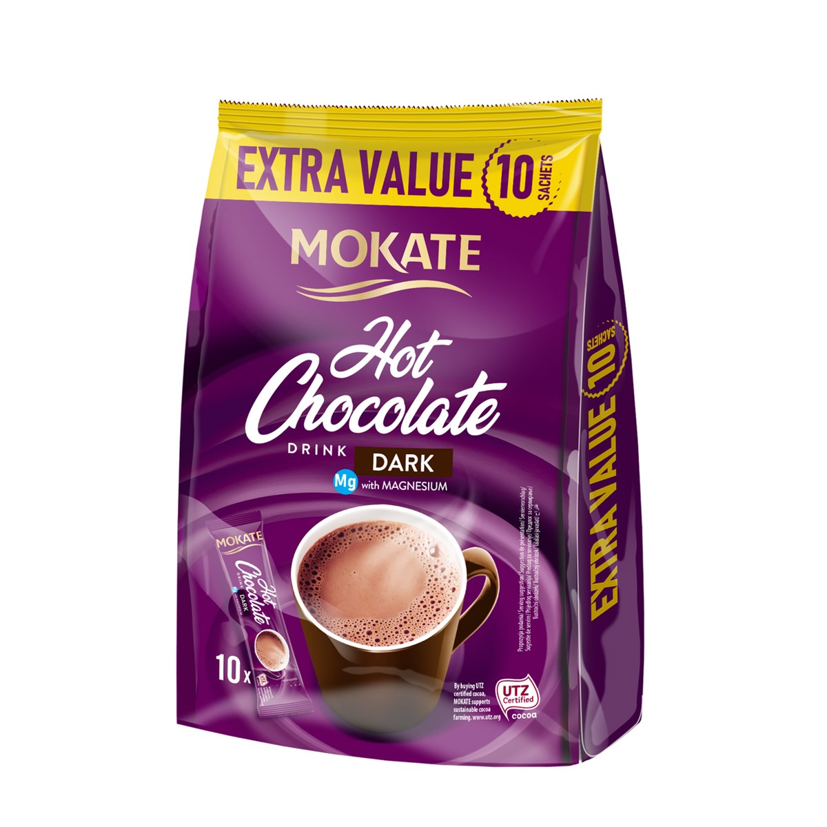 Mokate Ciocolata Neagra 10 x 18 g