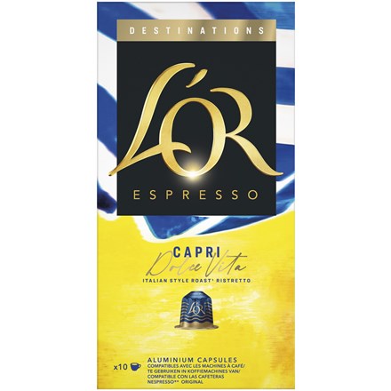 Capsule de cafea LOR Capri 10 buc.