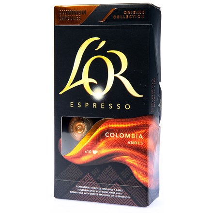 Capsule de cafea LOr Espresso Columbia 10 buc.
