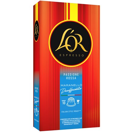 LOR Passione Decaffeinato 10 capsule de cafea 10 buc