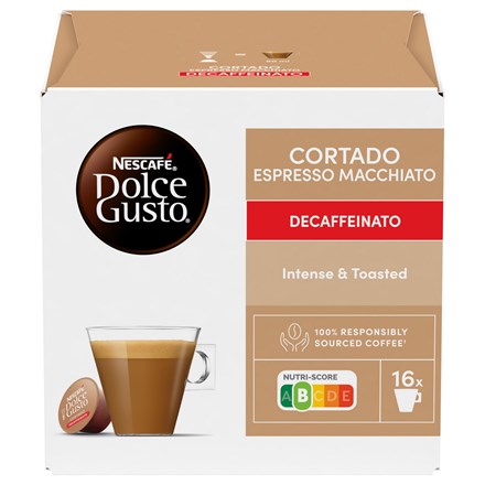NESCAFÉ Dolce Gusto Cortado Decafeinato 16 capsule
