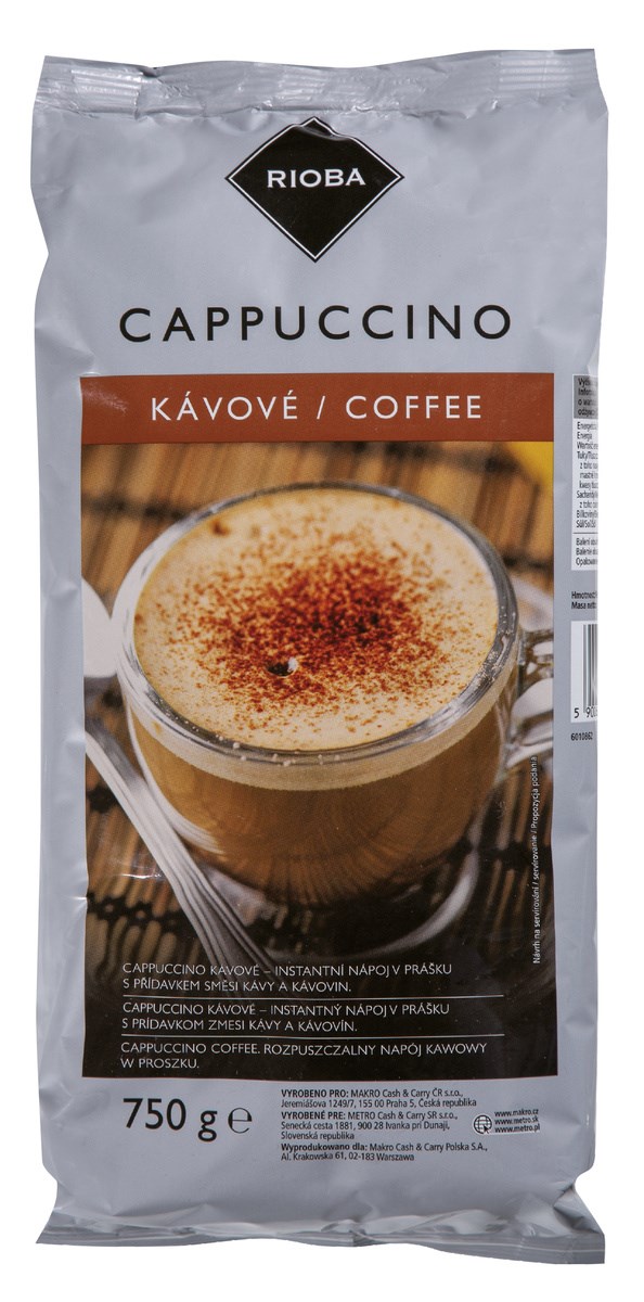 Rioba Cafea Cappuccino 750 g