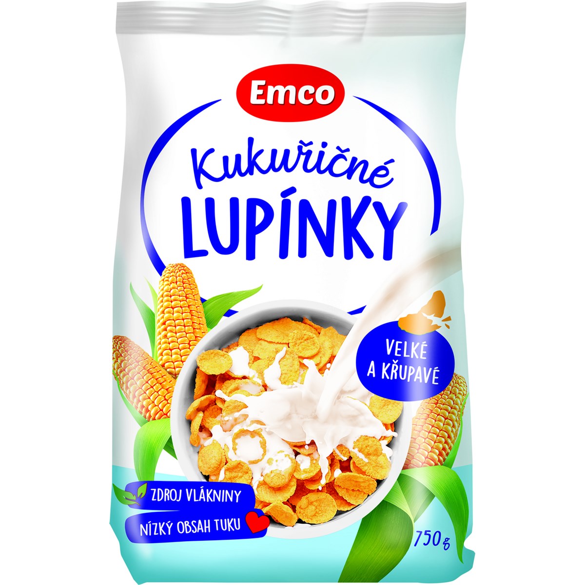 Emco Fulgi de porumb 750 g
