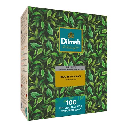 Ceai negru Dilmah Earl Grey 100 x 2g