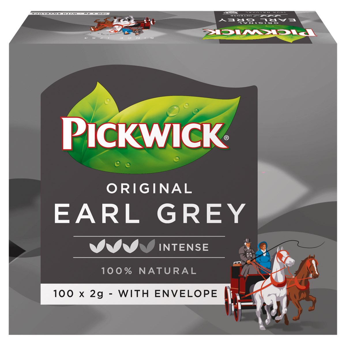 Pickwick Ceai negru Earl Gray 100 x 2 g