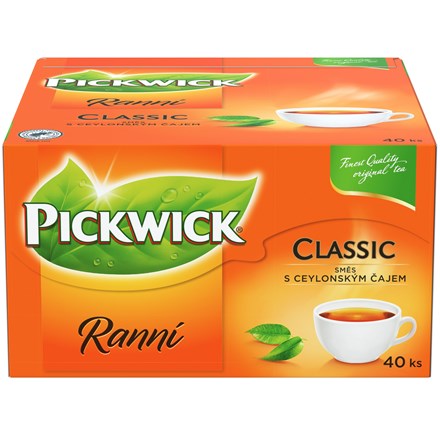 PICKWICK Ceai de dimineață clasic 40 x 1,75 g