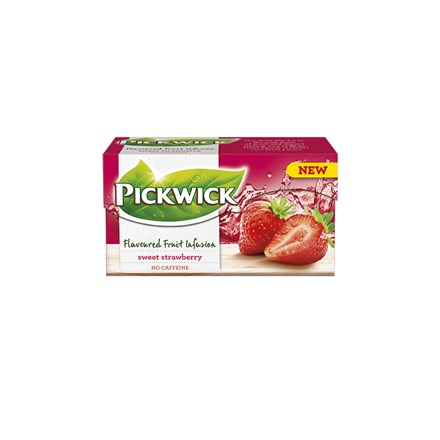 Ceai de fructe cu căpșuni PICKWICK 12 x 40 g