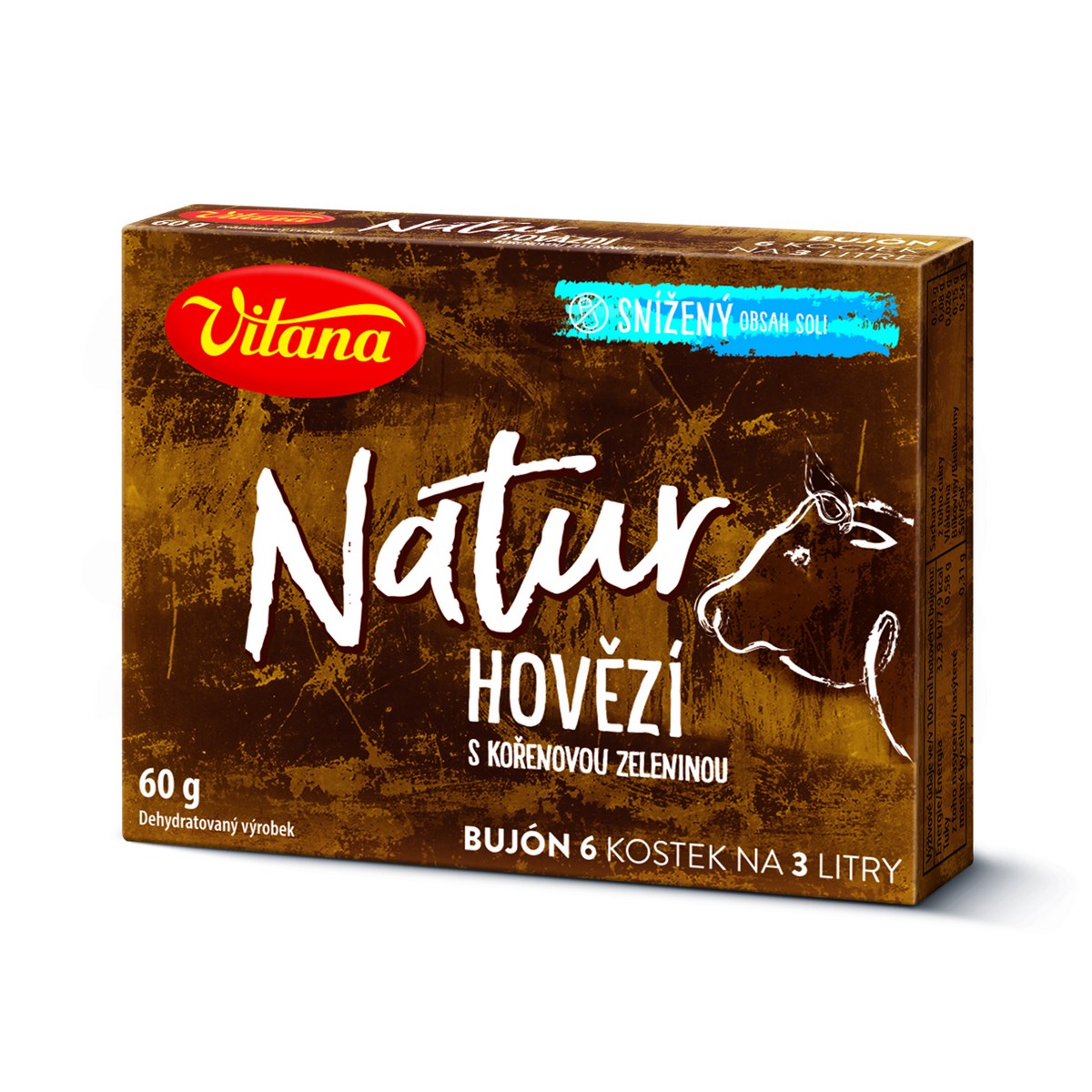 VITANA Bouillon Natur 6 cuburi 60 g