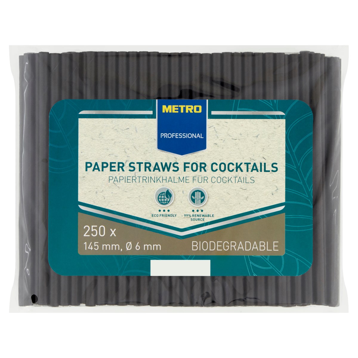 METRO Professional Hârtie Brčko cocktail 145 mm 250 buc