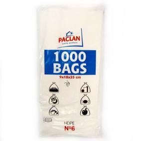 Paclan Pungi Micro-thin mărimea nr. 6 1000 buc