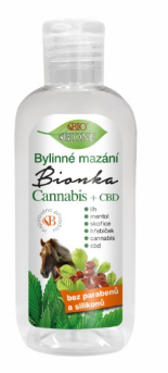 Lubrifiant pe bază de plante Bionka Cannabis + CBD 100 ml