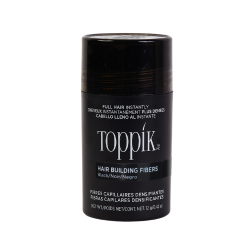 Fibre de păr TOPPÍK negre, 12 g