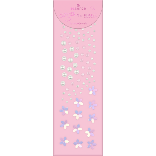 Essence GLIMMER IN A BUBBLE decorațiuni faciale 3D