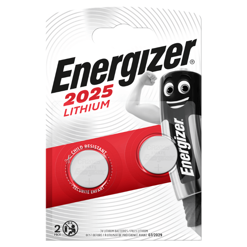 Energizer Baterie specială tip buton Lithium CR2025, pachet de 2