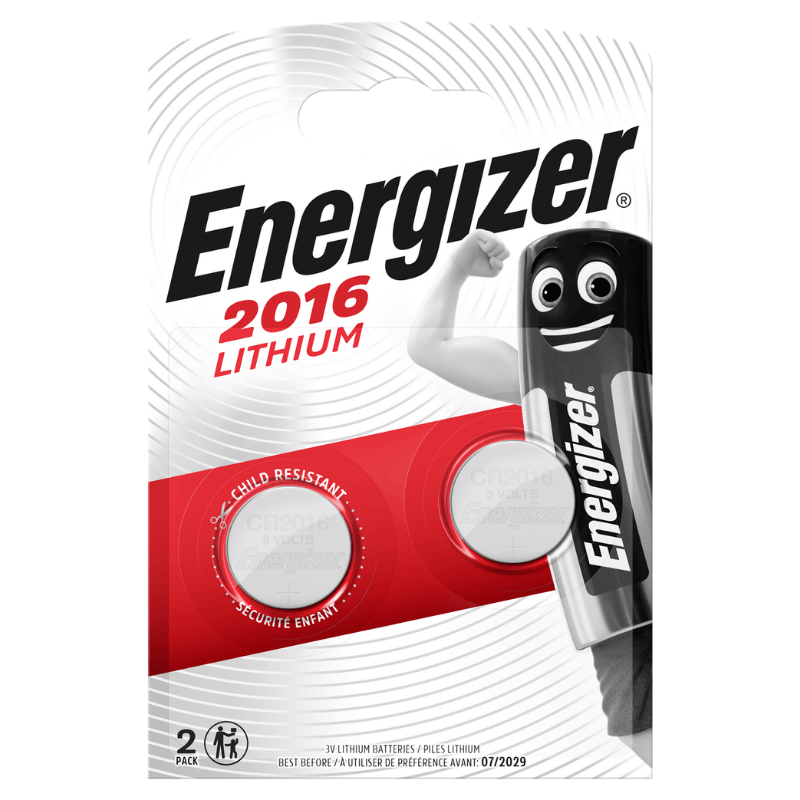Energizer Baterie specială tip buton Lithium CR2016, pachet de 2