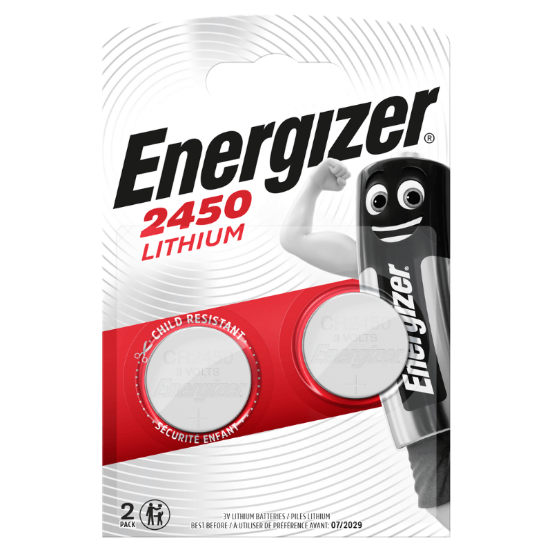 Energizer Baterie specială tip buton Lithium CR2450, pachet de 2
