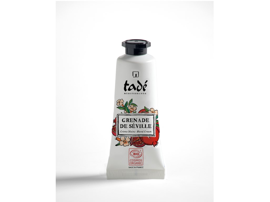 Cremă de mâini BIO cu aromă de rodie 30 ml