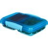Cutie de prânz Sistema Lunch Small Split cu 2 compartimente 350 ml, albastră