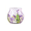 Lumânare parfumată decorativă în sticlă, Lavandă 80 x 72 mm