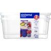 Set de 2 cutii de depozitare Sistema Storage cu recipient detașabil de 7,9 l