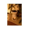 Lampă de aromă ceramică albă 94x156mm