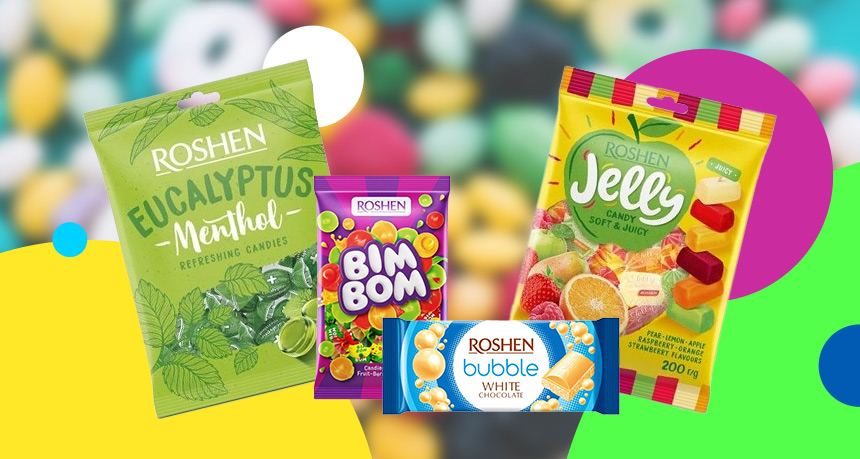 Sladkosti Roshen – okusno razvajanje za vso družino