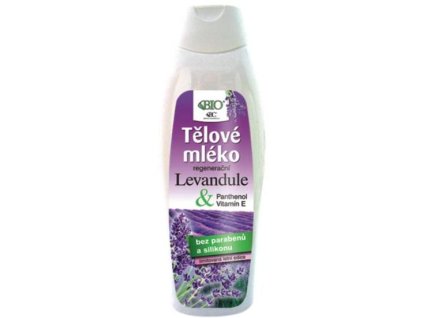 45537 bione cosmetics levandule telove mleko 500 ml