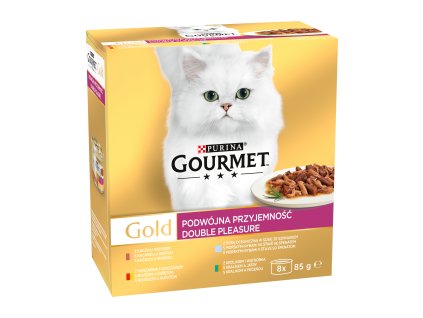 126369 gourmet gold konzervy 8x85g kra mix