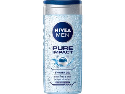 89668 nivema men sprchovy gel 250ml pure impact