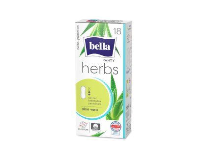 94858 bella panty herbs aloe vera 18 ks