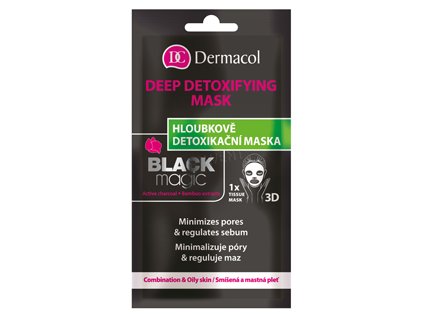 126138 dermacol textilni detox maska 2x8g blmag