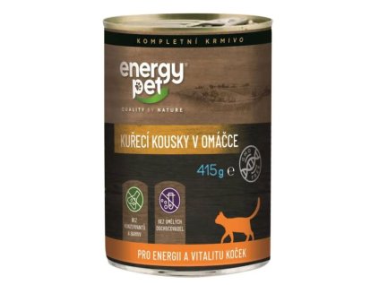 78904 energy pet kureci konzerva pro kocky 415g